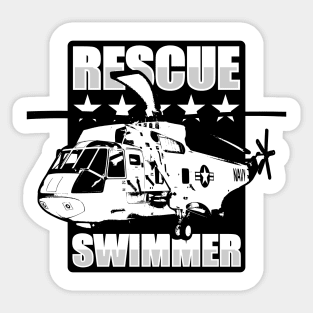 Rescue Swimmer Sticker